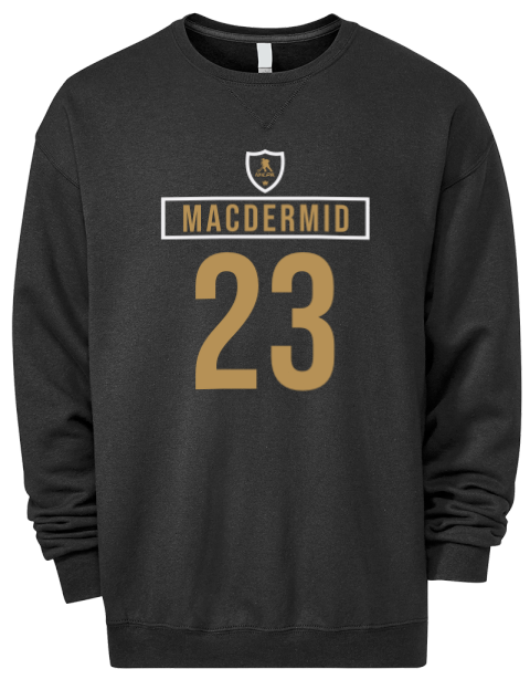 Away Jersey Kurtis Macdermid Premium Unisex Crewneck Sweatshirt | Swagsta