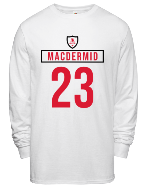 Home Jersey Kurtis Macdermid Men's Long-Sleeve T-Shirt | Swagsta
