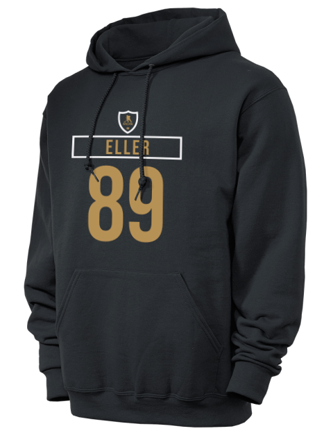 Away Jersey Lars Eller Unisex Hooded Sweatshirt | Swagsta