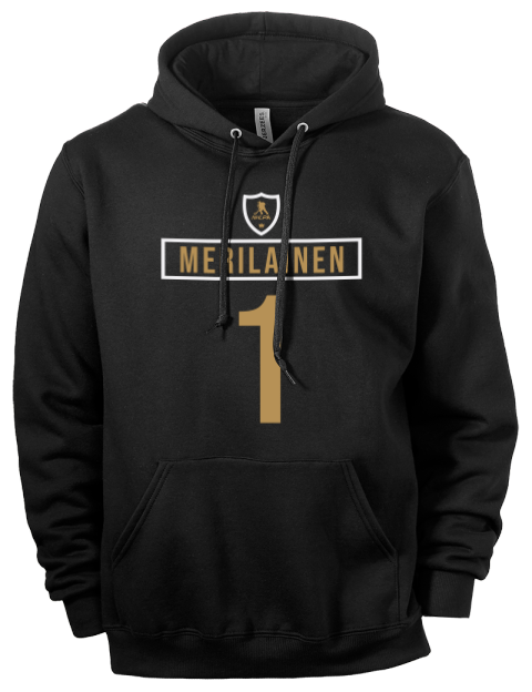 Away Jersey Leevi Merilainen Eco Premium Unisex Hooded Sweatshirt | Swagsta