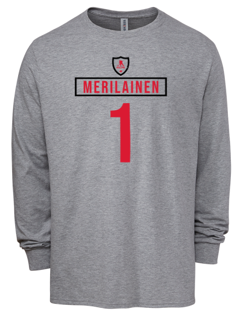 Home Jersey Leevi Merilainen Men's Premium Blend Long Sleeve-T-Shirt | Swagsta
