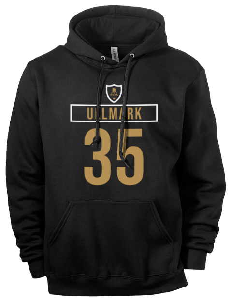 Away Jersey Linus Ullmark Eco Premium Unisex Hooded Sweatshirt | Swagsta
