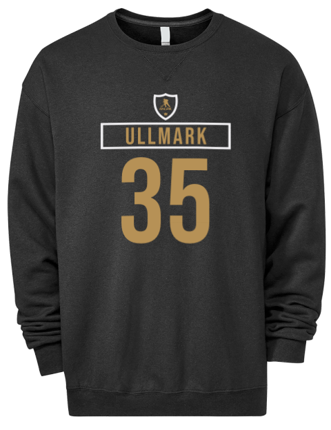 Away Jersey Linus Ullmark Premium Unisex Crewneck Sweatshirt | Swagsta
