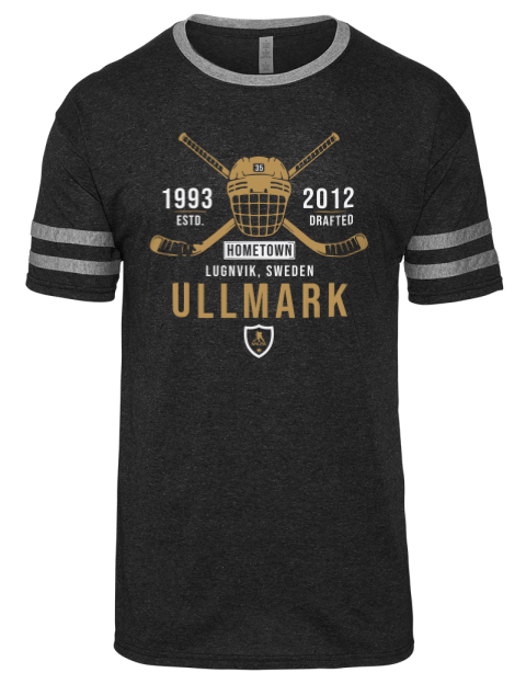 Heritage Linus Ullmark Men's Tri-Blend T-Shirt | Swagsta