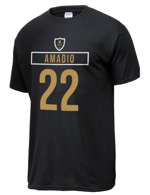Away Jersey Michael Amadio Dri-Power Unisex T-Shirt | Swagsta