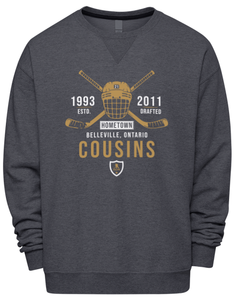 Heritage Nick Cousins Premium Unisex Crewneck Sweatshirt | Swagsta