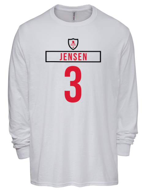 Home Jersey Nick Jensen Men's Premium Blend Long Sleeve-T-Shirt | Swagsta