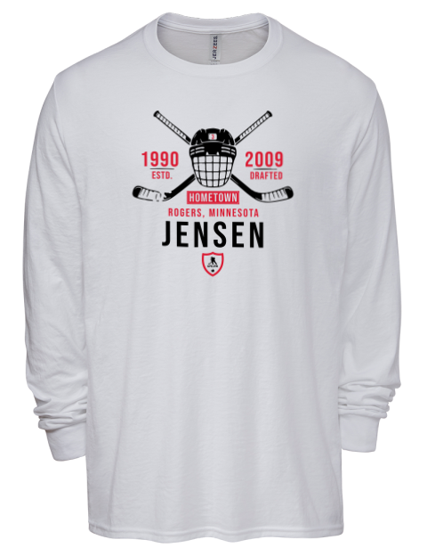 Classic Heritage Nick Jensen Men's Premium Blend Long Sleeve-T-Shirt | Swagsta