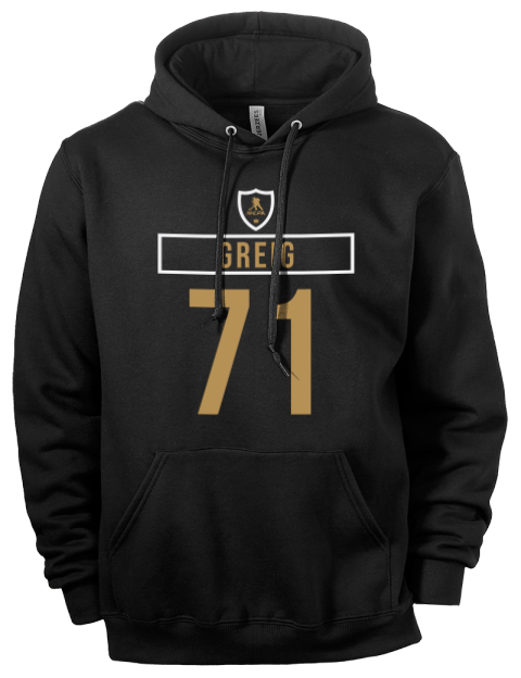 Away Jersey Ridly Greig Eco Premium Unisex Hooded Sweatshirt | Swagsta