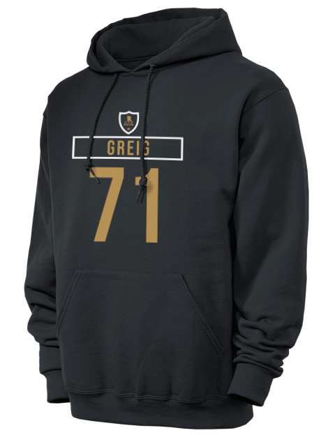 Away Jersey Ridly Greig Unisex Hooded Sweatshirt | Swagsta