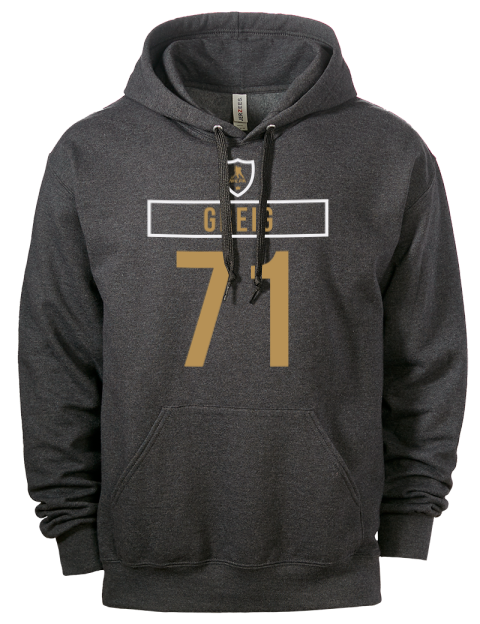 Away Jersey Ridly Greig Eco Premium Unisex Hooded Sweatshirt | Swagsta