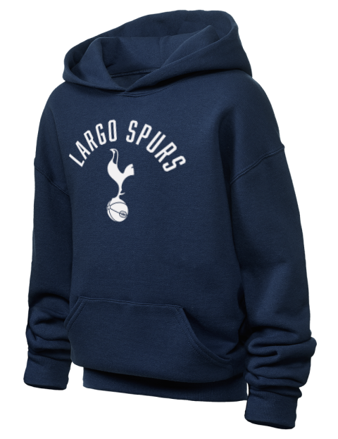 Arched Largo Spurs Youth Hooded Sweatshirt | Swagsta