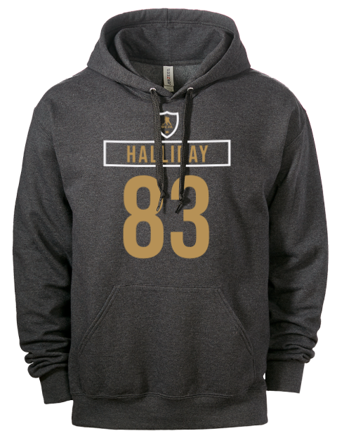 Away Jersey Stephen Halliday Eco Premium Unisex Hooded Sweatshirt | Swagsta