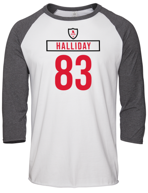 Home Jersey Stephen Halliday Unisex Premium Three-Quarter Raglan T-Shirt | Swagsta