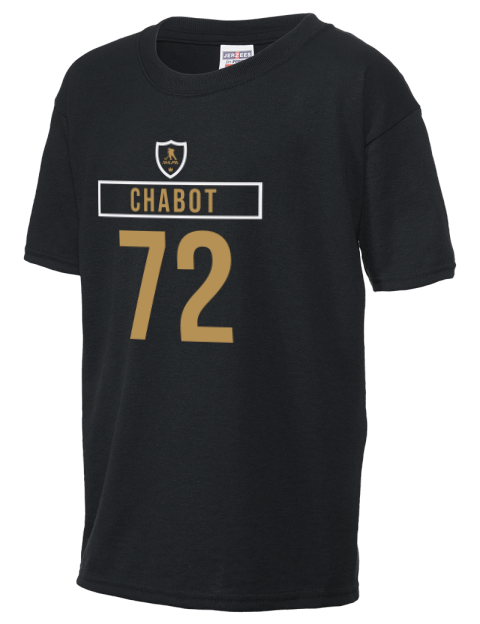Away Jersey Thomas Chabot Youth T-Shirt | Swagsta