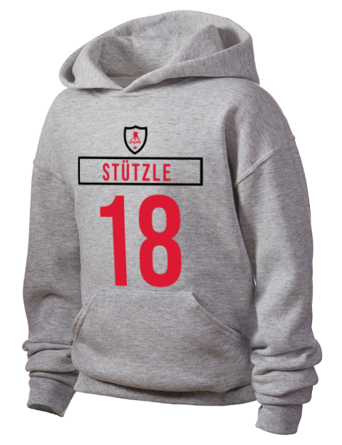 Home Jersey Tim Stutzle Youth Hooded Sweatshirt | Swagsta