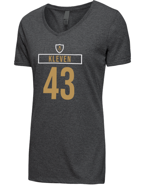 Away Jersey Tyler Kleven Premium Ladies V-Neck T-Shirt | Swagsta
