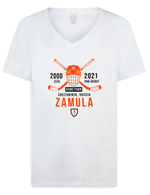 Classic Heritage Egor Zamula Premium Ladies V-Neck T-Shirt | Swagsta
