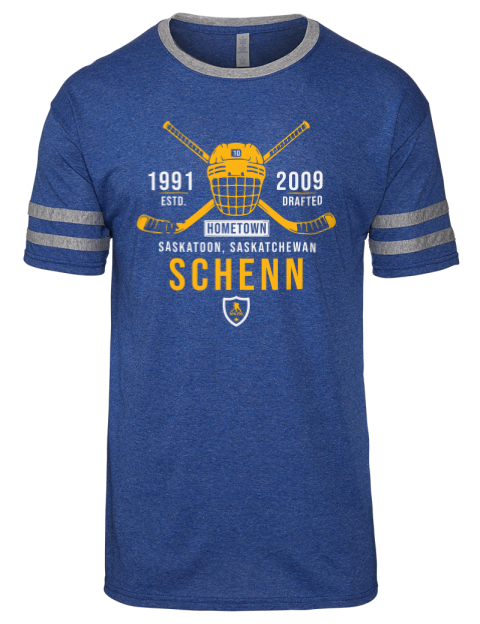 Heritage Brayden Schenn Men's Tri-Blend T-Shirt | Swagsta