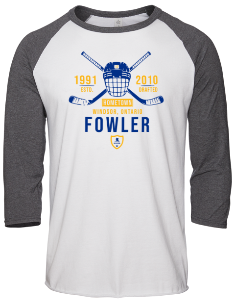 Classic Heritage Cam Fowler Unisex Premium Three-Quarter Raglan T-Shirt | Swagsta