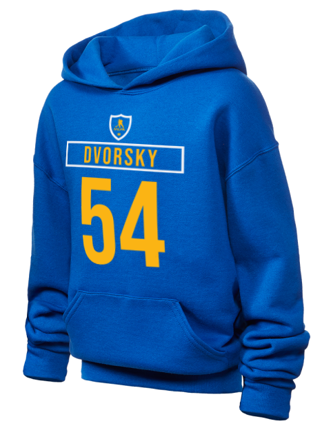 Away Jersey Dalibor Dvorsky Youth Hooded Sweatshirt | Swagsta