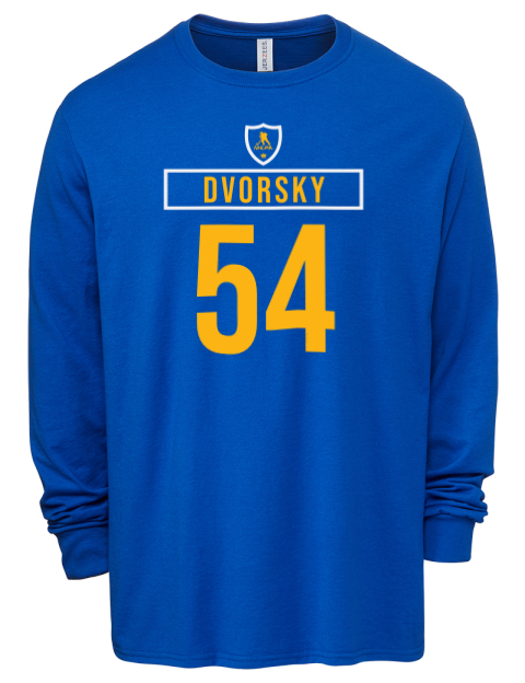 Away Jersey Dalibor Dvorsky Men's Premium Blend Long Sleeve-T-Shirt | Swagsta