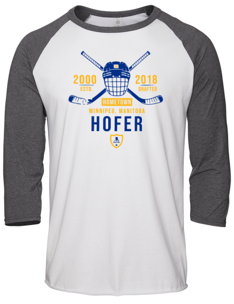 Classic Heritage Joel Hofer Unisex Premium Three-Quarter Raglan T-Shirt | Swagsta