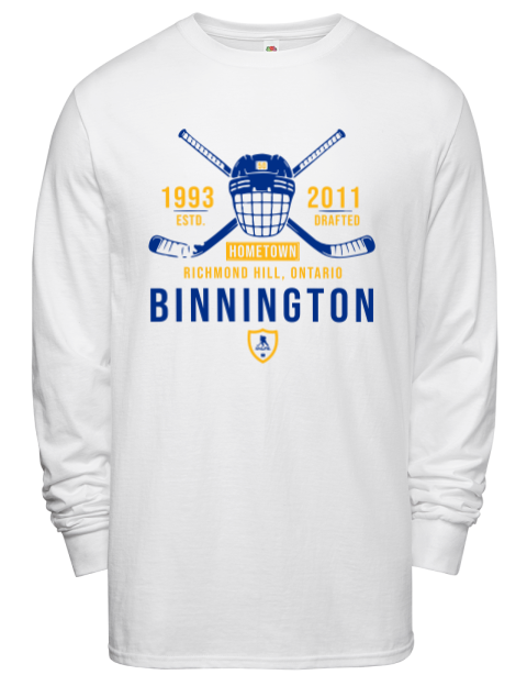 Classic Heritage Jordan Binnington Men's Long-Sleeve T-Shirt | Swagsta