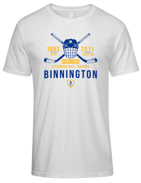 Classic Heritage Jordan Binnington Premium Ring-Spun Cotton Unisex T-Shirt | Swagsta