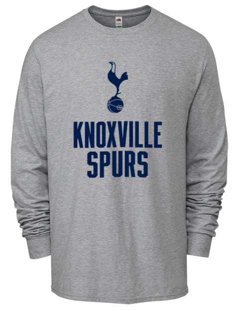Stacked Knoxville Spurs Men's Long-Sleeve T-Shirt | Swagsta