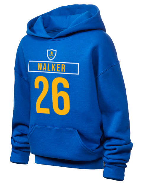 Away Jersey Nathan Walker Youth Hooded Sweatshirt | Swagsta