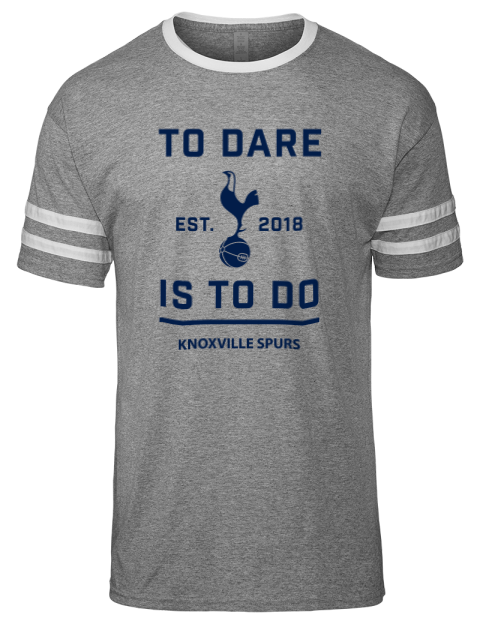 To Dare Knoxville Spurs Men's Tri-Blend T-Shirt | Swagsta