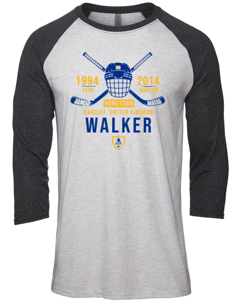 Classic Heritage Nathan Walker Unisex Premium Three-Quarter Raglan T-Shirt | Swagsta