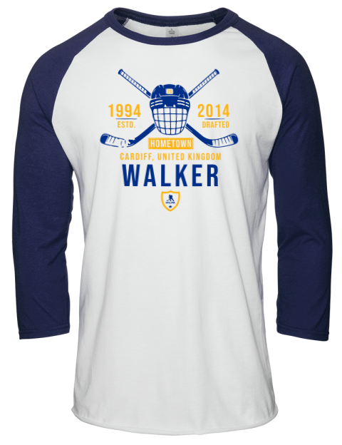 Classic Heritage Nathan Walker Unisex Premium Three-Quarter Raglan T-Shirt | Swagsta