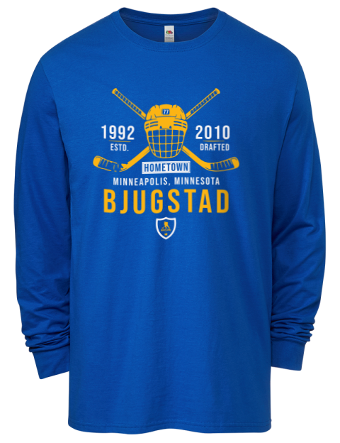 Heritage Nick Bjugstad Men's Long-Sleeve T-Shirt | Swagsta