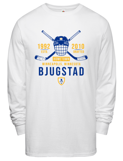 Classic Heritage Nick Bjugstad Men's Long-Sleeve T-Shirt | Swagsta