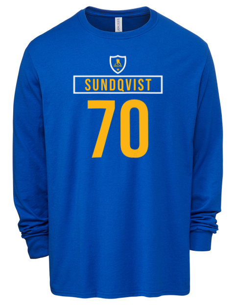Away Jersey Oskar Sundqvist Men's Premium Blend Long Sleeve-T-Shirt | Swagsta