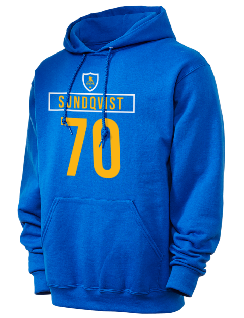 Away Jersey Oskar Sundqvist Unisex Hooded Sweatshirt | Swagsta