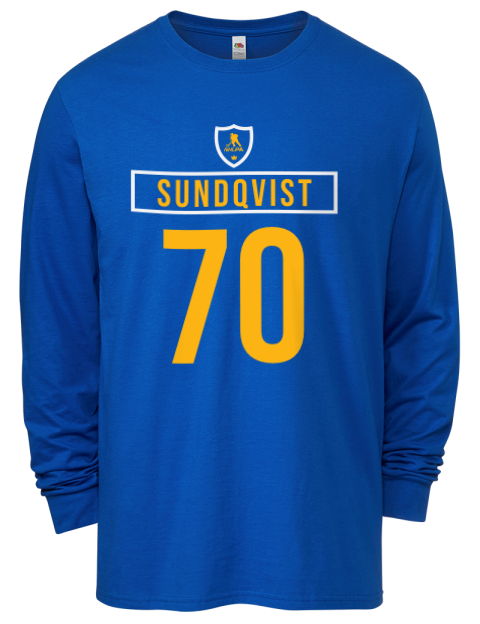 Away Jersey Oskar Sundqvist Men's Long-Sleeve T-Shirt | Swagsta