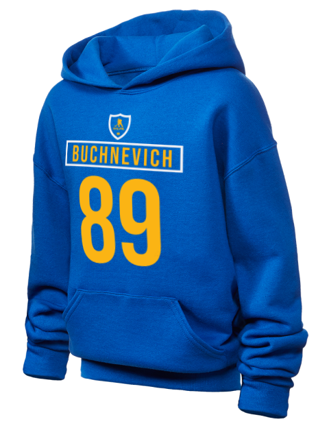 Away Jersey Pavel Buchnevich Youth Hooded Sweatshirt | Swagsta