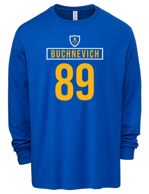Away Jersey Pavel Buchnevich Men's Premium Blend Long Sleeve-T-Shirt | Swagsta