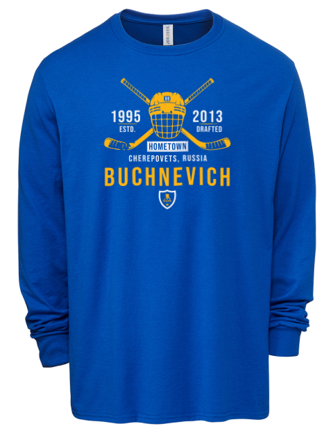 Heritage Pavel Buchnevich Men's Premium Blend Long Sleeve-T-Shirt | Swagsta