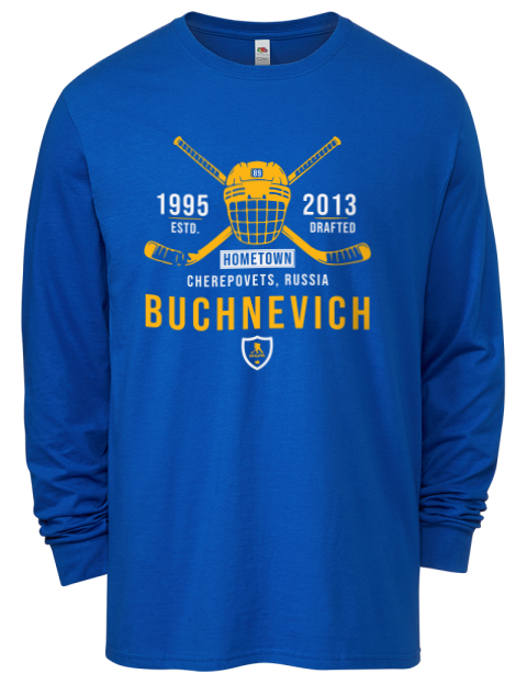 Heritage Pavel Buchnevich Men's Long-Sleeve T-Shirt | Swagsta