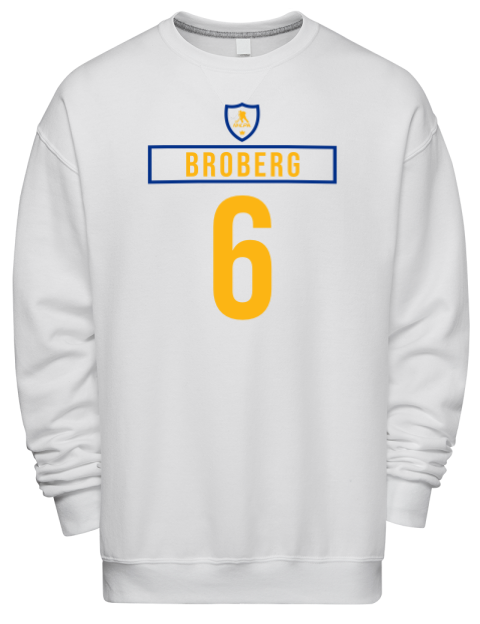 Home Jersey Philip Broberg Premium Unisex Crewneck Sweatshirt | Swagsta