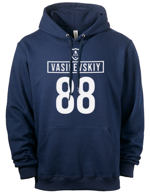 Away Jersey Andrei Vasilevskiy Eco Premium Unisex Hooded Sweatshirt | Swagsta