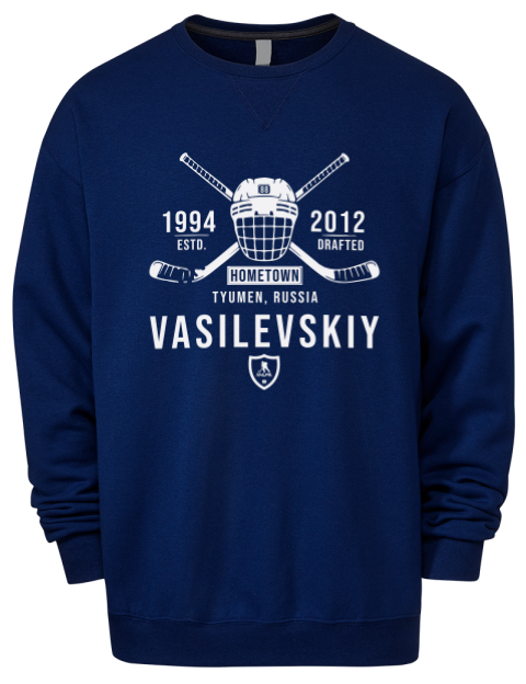 Heritage Andrei Vasilevskiy Premium Unisex Crewneck Sweatshirt | Swagsta