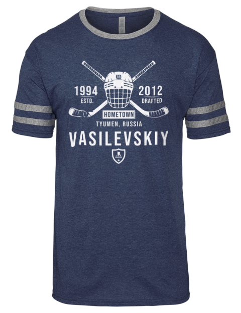 Heritage Andrei Vasilevskiy Men's Tri-Blend T-Shirt | Swagsta