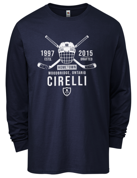 Heritage Anthony Cirelli Men's Long-Sleeve T-Shirt | Swagsta