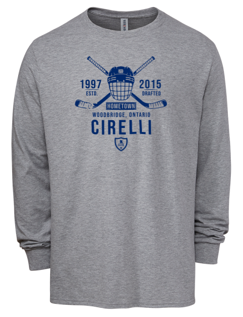 Classic Heritage Anthony Cirelli Men's Premium Blend Long Sleeve-T-Shirt | Swagsta