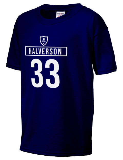 Away Jersey Brandon Halverson Youth T-Shirt | Swagsta